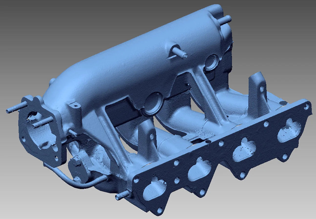 Modello 3D ricostruito tramite reverse engineering