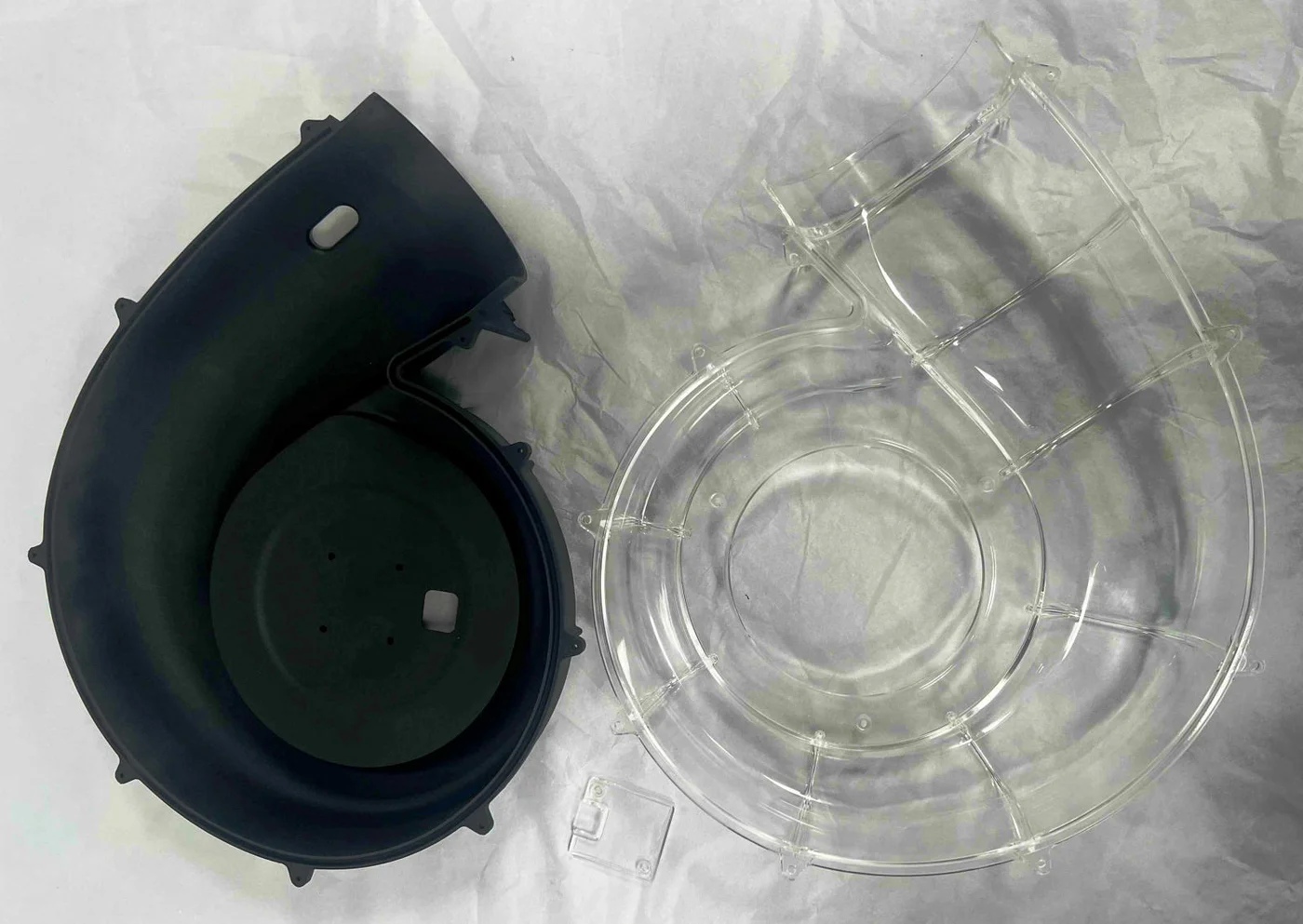 Prototipo CNC in ABS e PMMA