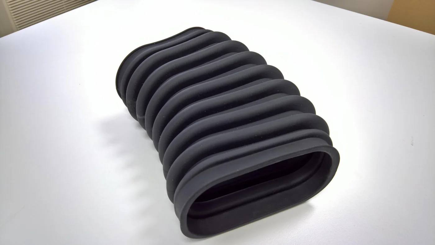 Prototipo in silicone vacuum casting