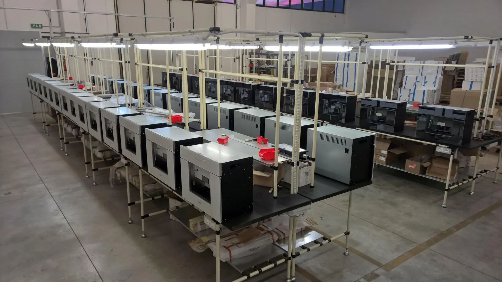 Linee di produzione e assemblaggio