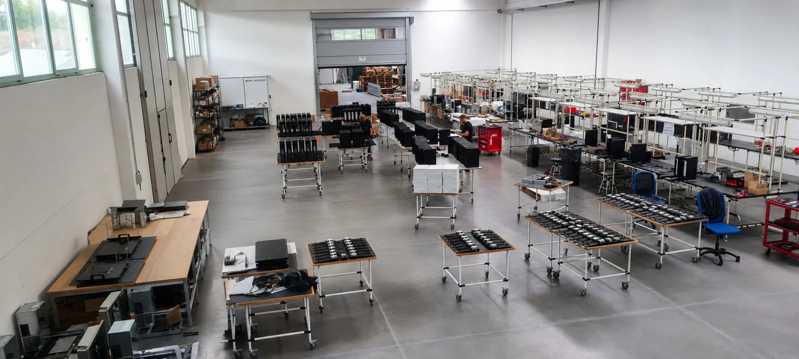 Magazzino dello stabilimento Solution S.r.l.