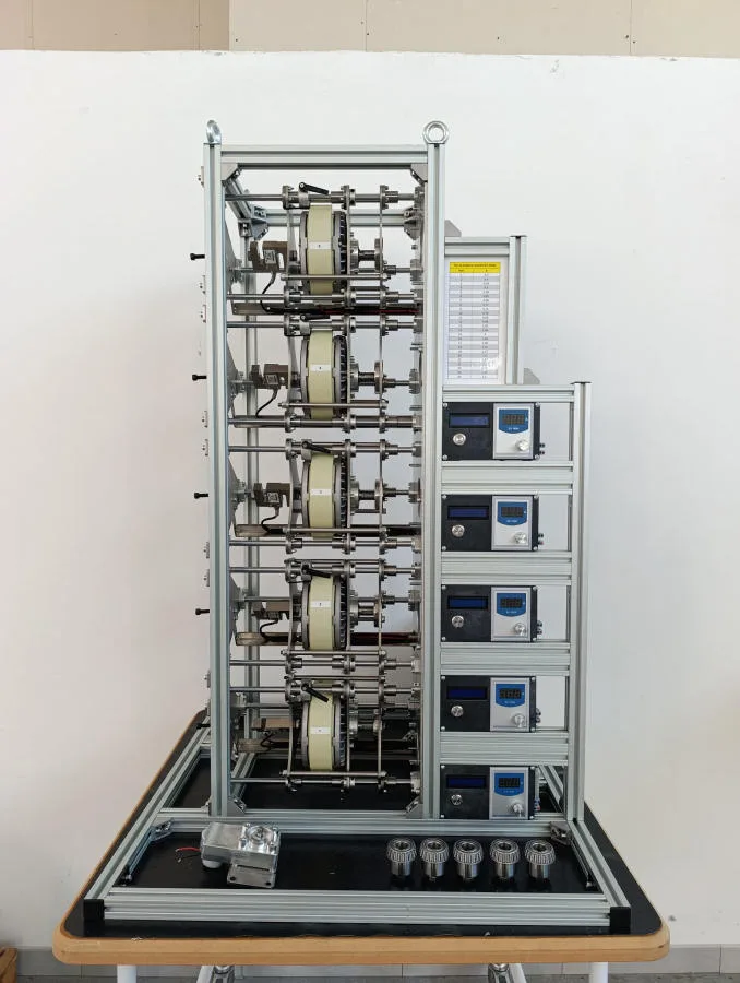Banco prova motori realizzato per Whirlpool