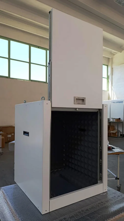 Cabina di test realizzata per Whirlpool
